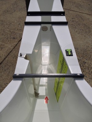 Probe Holder at Parshall Flume Point of Measurement