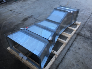 Reduced Height Galvanized Parshall Flume