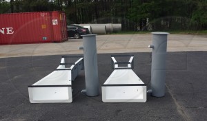 Reduced Height Parshall Flumes with Extended Stilling Wells