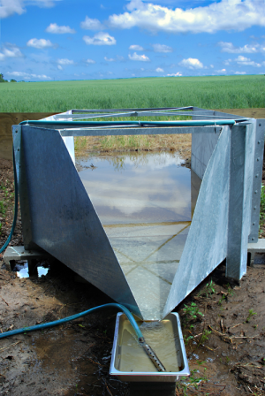 Runoff Remediation H Flume