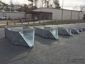 6 Different Galvanized Steel H Flume Sizes