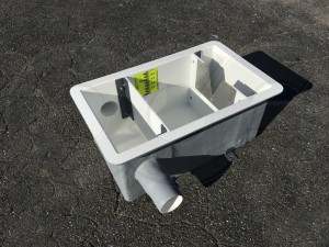 Side Entry Weir Box with Staff Gauge