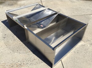2-inch 30 Degree WSC Trapezoidal Flume with Sediment Trap