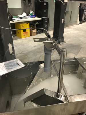 H Flume Flow After Tranquilizer Racks