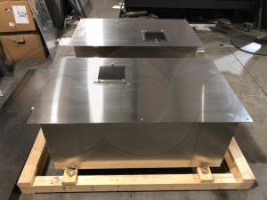 Stainless Steel Weir Boxes with Covers & Observation Windows