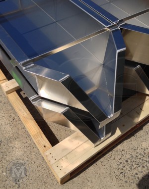 Aluminum 0.75-Foot H Flume - Detail