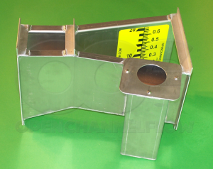 Aluminum USGS Portable Parshall Flume with Staff Gauge