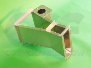 Aluminum USGS Portable Parshall Flume with Attached Stilling Well