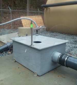 Weir Box Measuring UV System Discharge