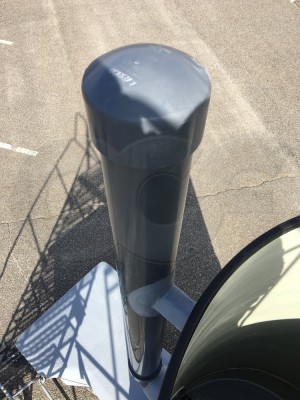 Vent Cap on a Packaged Metering Manhole