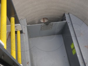 V-Notch Weir in a Flow Metering Manhole