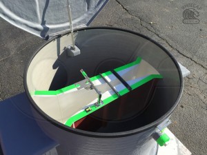 Short Parshall Flume Manhole for a Laundry