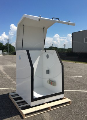 Gemini Sampler Enclousre with Door Open