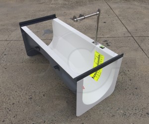 18-Inch Palmer-Bowlus Flume with Bracket and Gauge