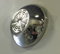 hybrid ventilation on an Openchannelflow fiberglass equipment shelter