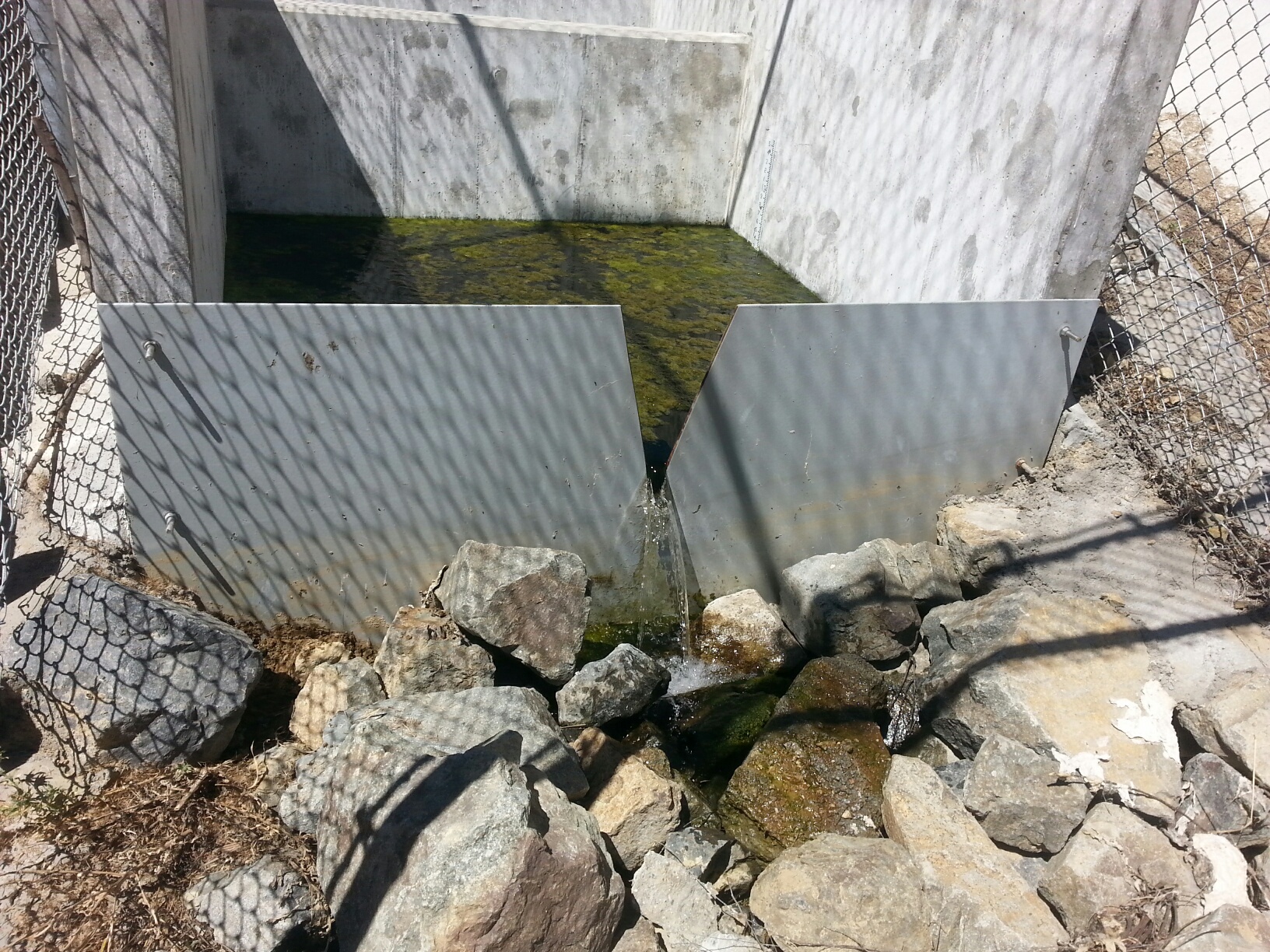 stainless steel weir plate 