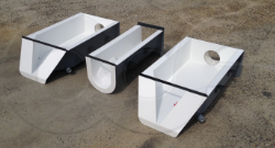 different styes of palmer Bowlus and h flumes