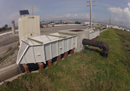 dual h flumes with approach sections