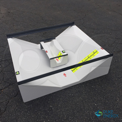 Small 60 Degree and 2-inch 30 Degree CSU Trapezoidal Flumes Manufactured by Openchannelflow