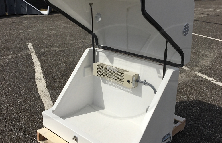 Gemini 2 Sampler Enclosure with Heater and Electrical