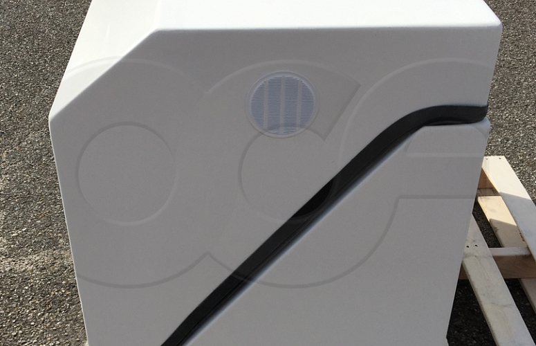 Side of Gemini 2 Sampler Enclosure